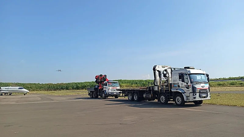 Carreta munck locação