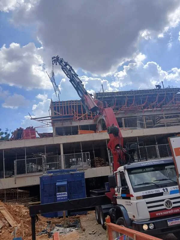 Montagem de laje pré moldada em Campinas