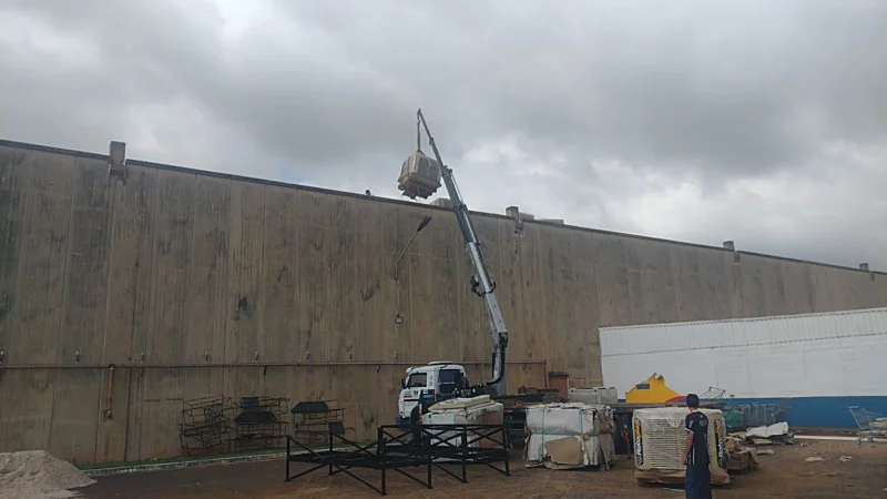 Montagem de resfriadores