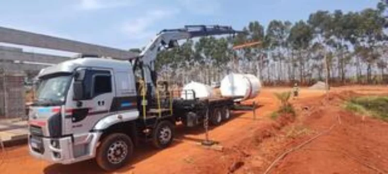 Movimentação de tanque