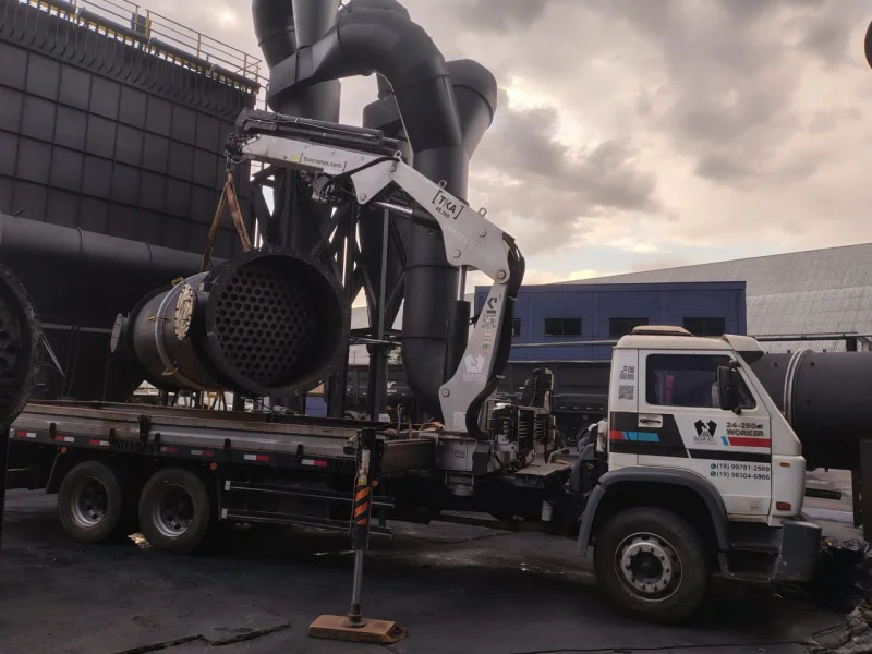 Transportes especiais de grandes dimensões